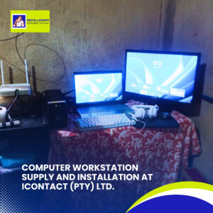 Computer Workstation Supply and Installation at iContact (Pty) Ltd (6)
