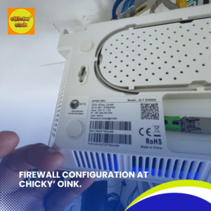 Firewall Configuration at Chicky’ Oink (3)