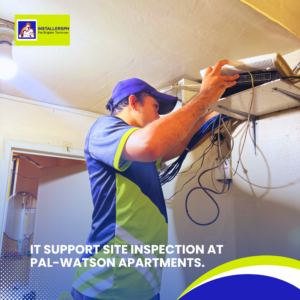 IT Support Site Inspection at Pal-Watson Apartments (2)