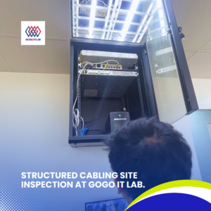 STRUCTURE CABLING SITE INSPECTION AT GOGO IT LAB. (5)