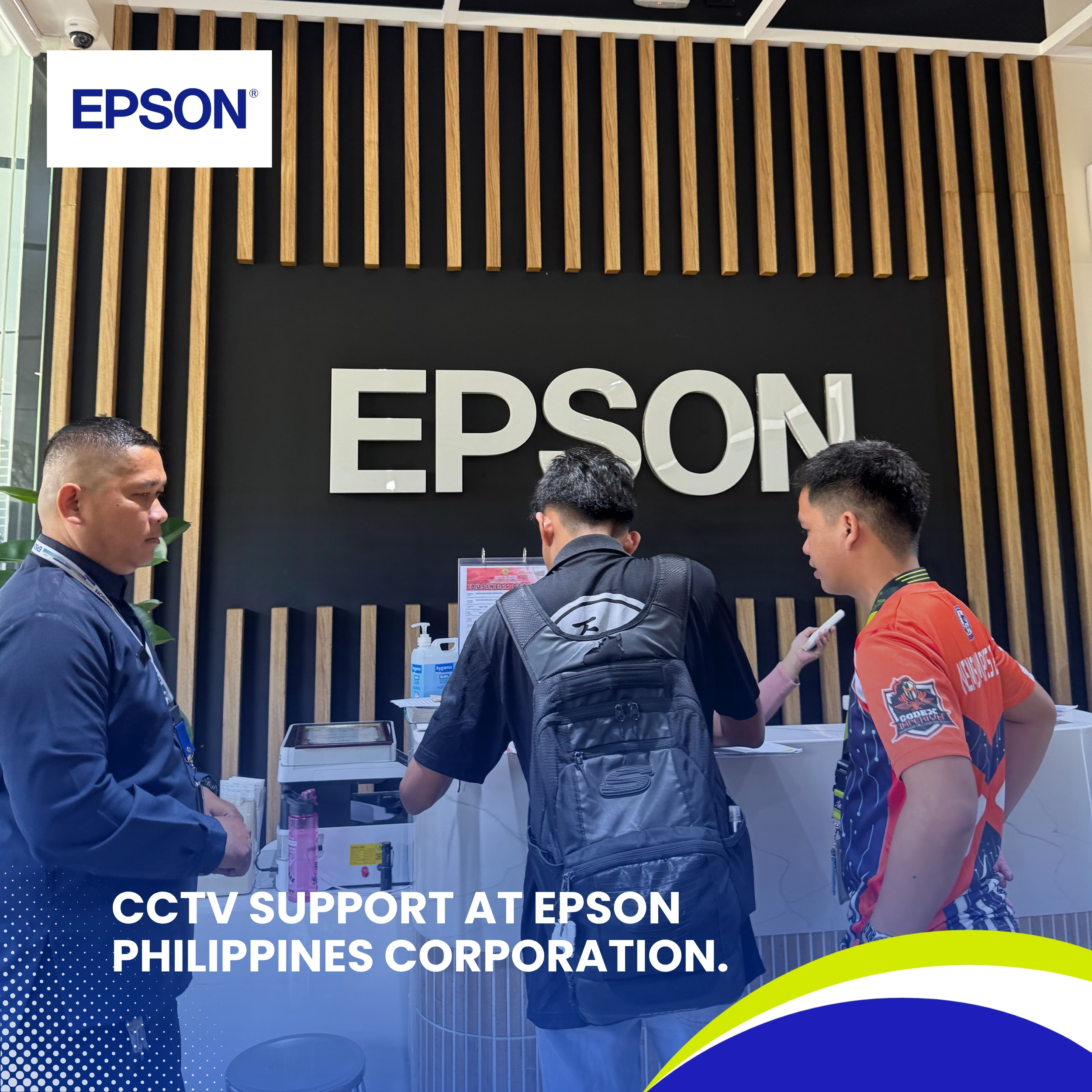 CCTV Support at Epson Philippines Corporation.