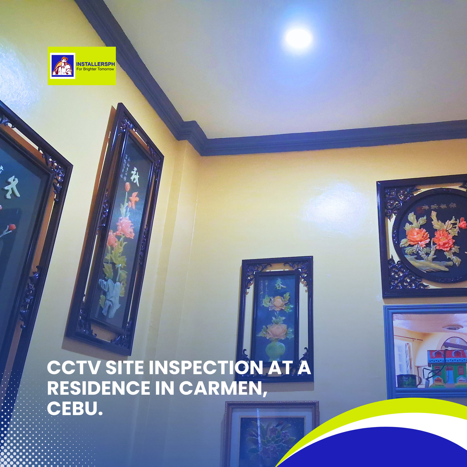 CCTV Site Inspection at a Residence in Carmen, Cebu.