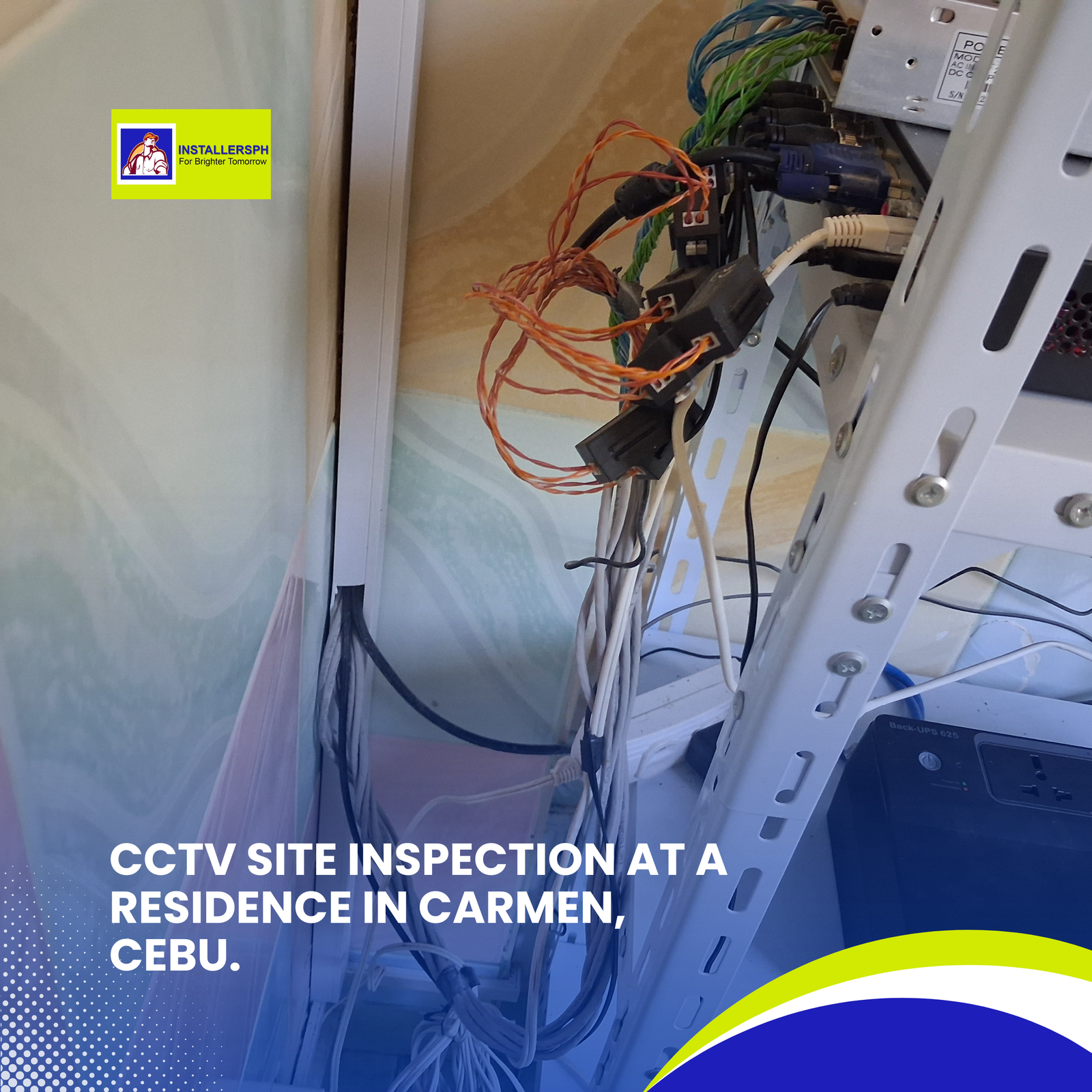 CCTV Site Inspection at a Residence in Carmen, Cebu.
