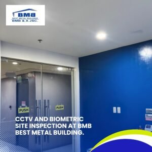 CCTV AND BIOMETRIC SITE INSPECTION AT BMB BEST METAL BUILDING (5)