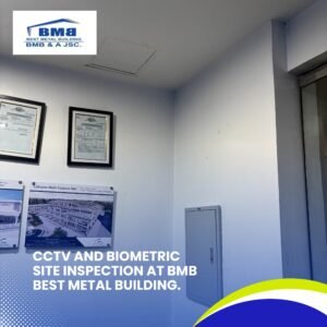 CCTV AND BIOMETRIC SITE INSPECTION AT BMB BEST METAL BUILDING (6)