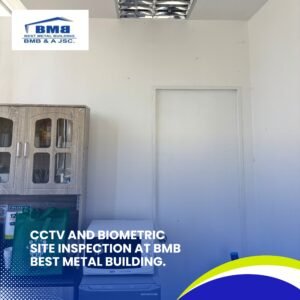 CCTV AND BIOMETRIC SITE INSPECTION AT BMB BEST METAL BUILDING (7)
