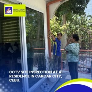 CCTV Site Inspection at a Residence in Carcar City, Cebu (2)