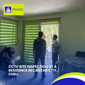 CCTV Site Inspection at a Residence in Carcar City, Cebu (3)