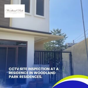 CCTV Site Inspection at a Residence in Woodland Park Residence (4)