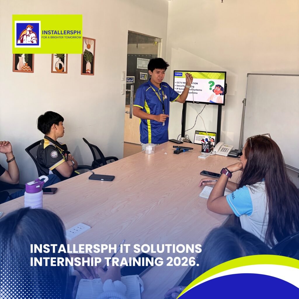 Installersph it solutions Internship Training 2026.