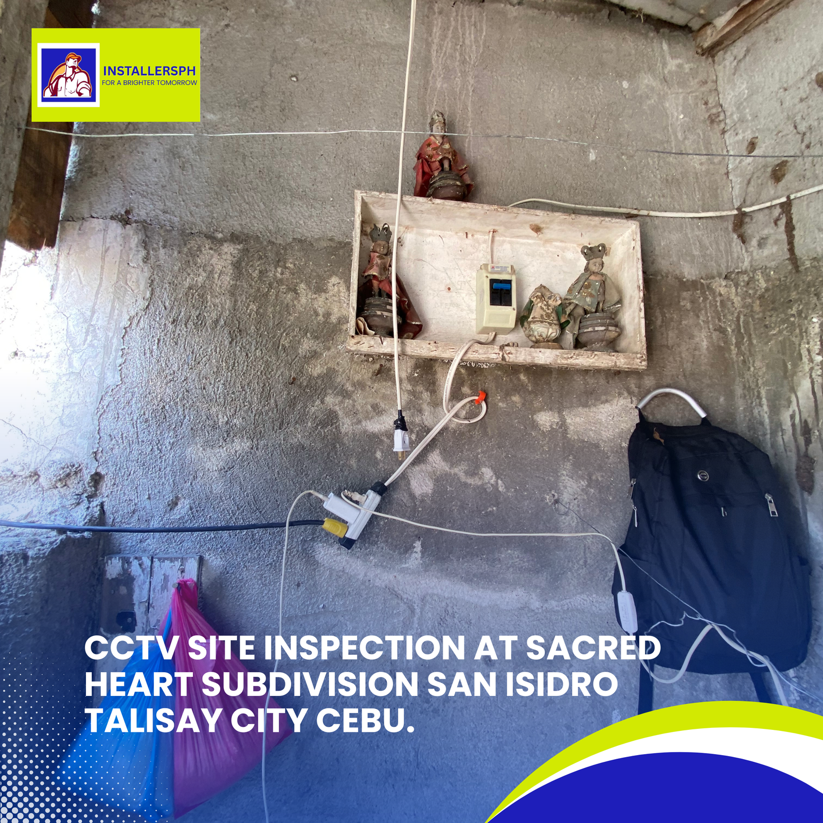 Read more about the article CCTV Site Inspection at Sacred Heart Subdivision San Isidro Talisay City Cebu.