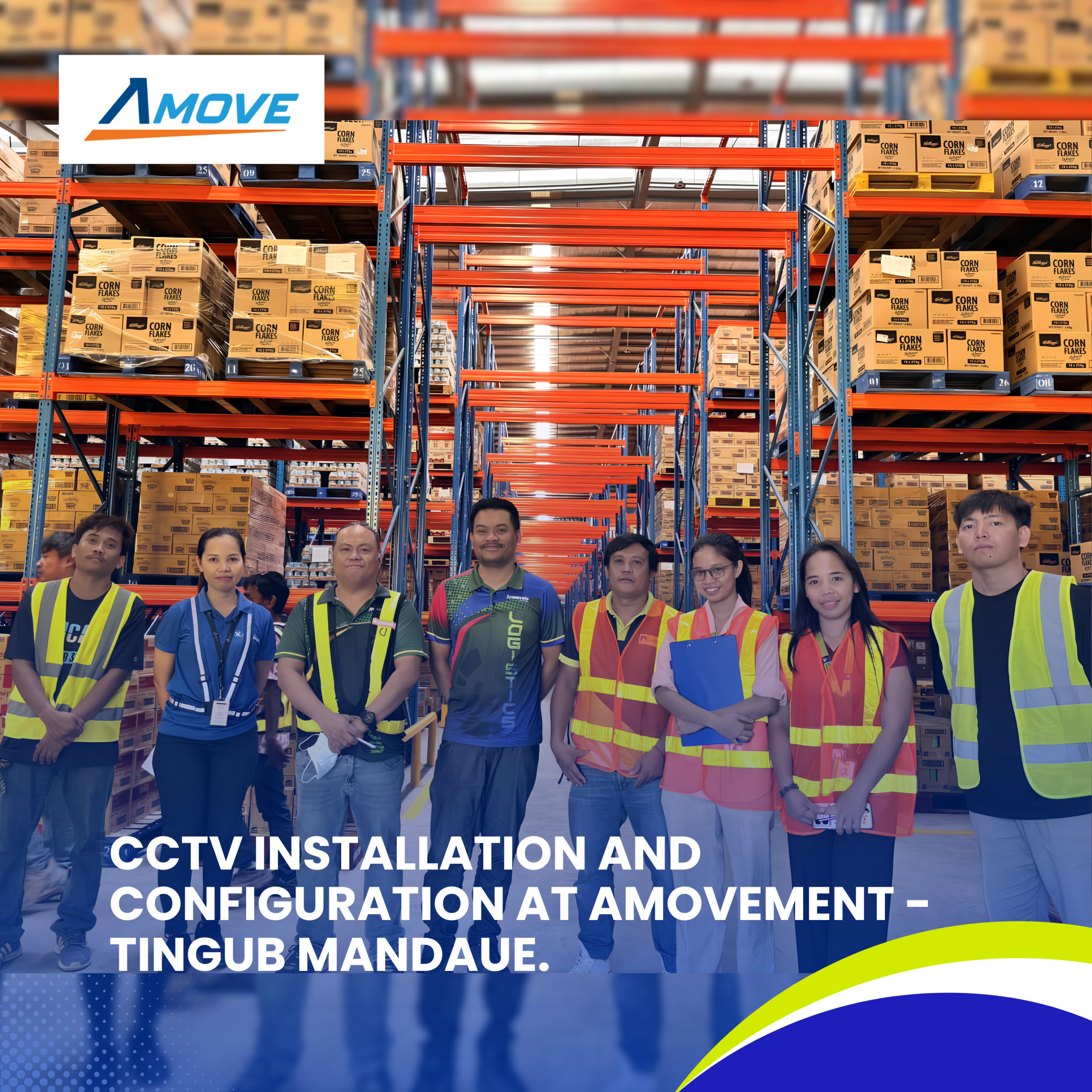 Read more about the article CCTV Installation and Configuration at Amovement – Tingub, Mandaue.