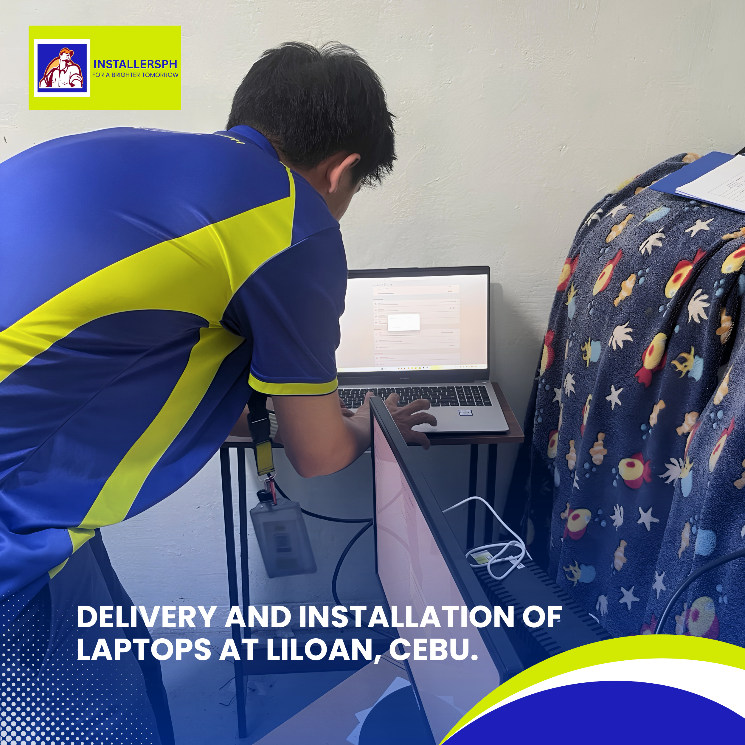 Read more about the article Delivery and Installation of Laptops at Liloan, Cebu.