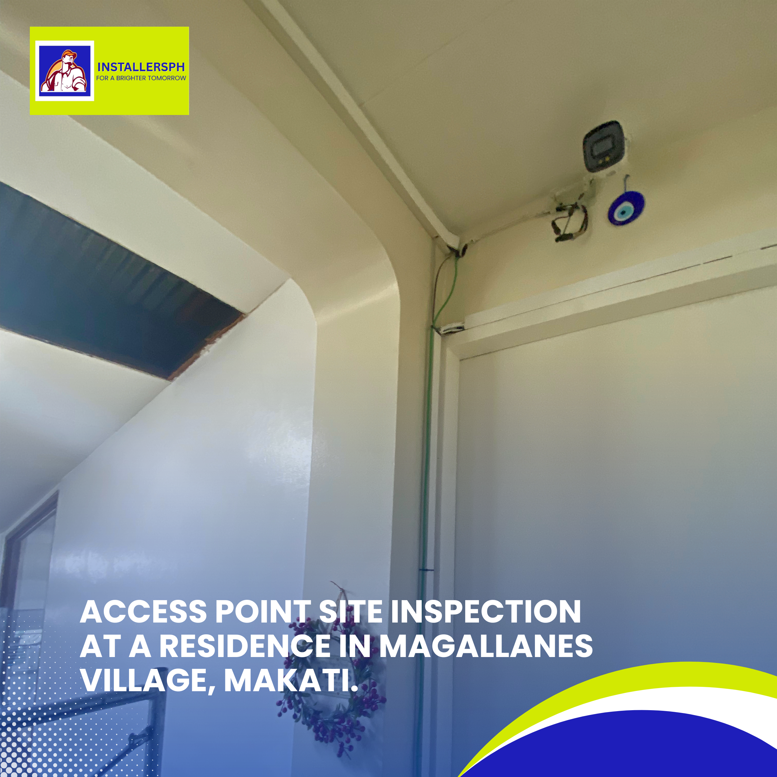 Read more about the article Access Point Site Inspection at a Residence in Magallanes Village, Makati.