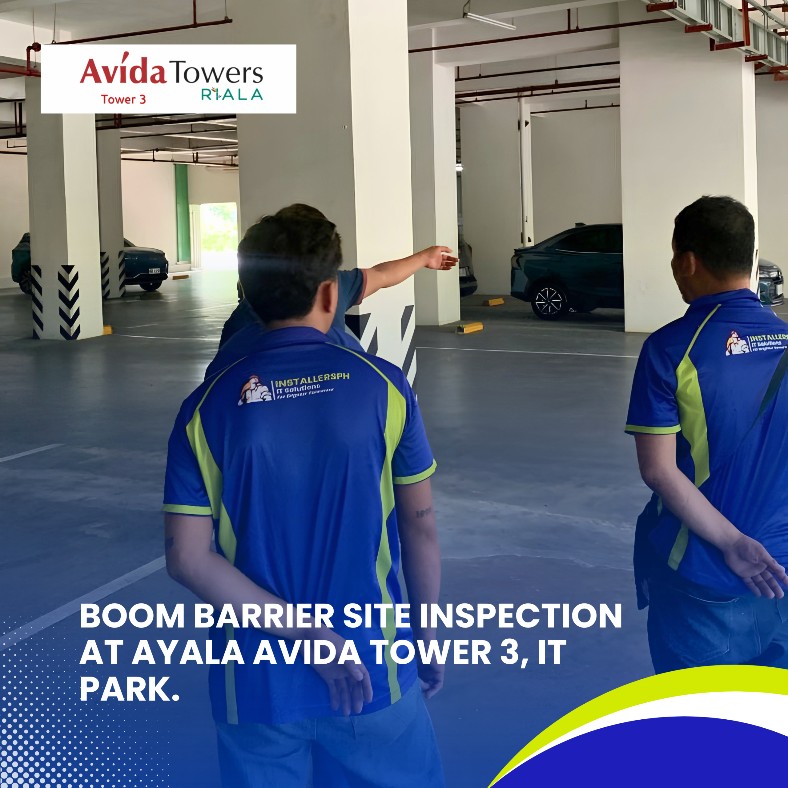 Read more about the article Boom Barrier Site Inspection at Ayala Avida Tower 3, IT Park.