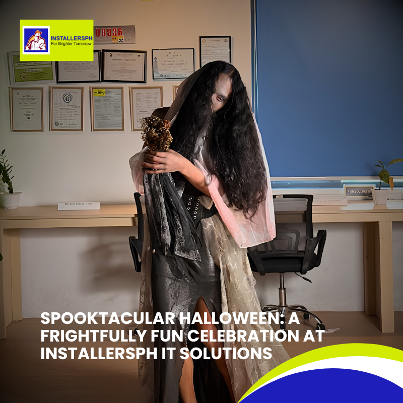 Spooktacular Halloween: a frightfully fun celebration at InstallersPH IT Solutions.