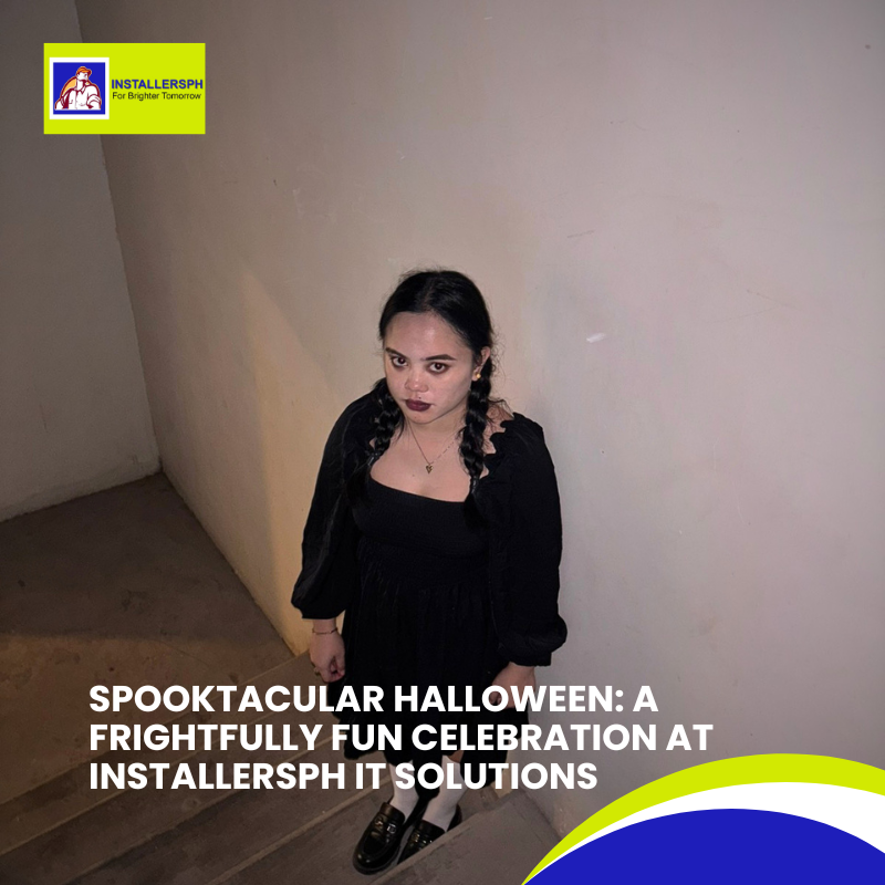 Spooktacular Halloween: a frightfully fun celebration at InstallersPH IT Solutions.