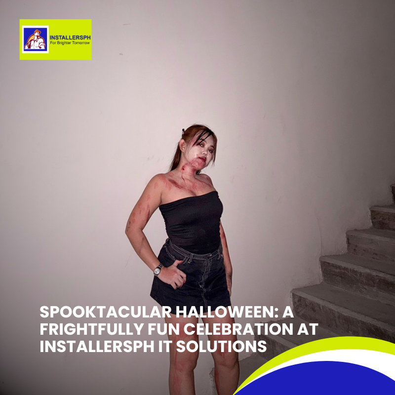 Spooktacular Halloween: a frightfully fun celebration at InstallersPH IT Solutions.