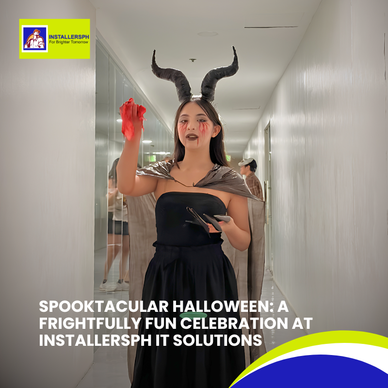 Spooktacular Halloween: a frightfully fun celebration at InstallersPH IT Solutions.