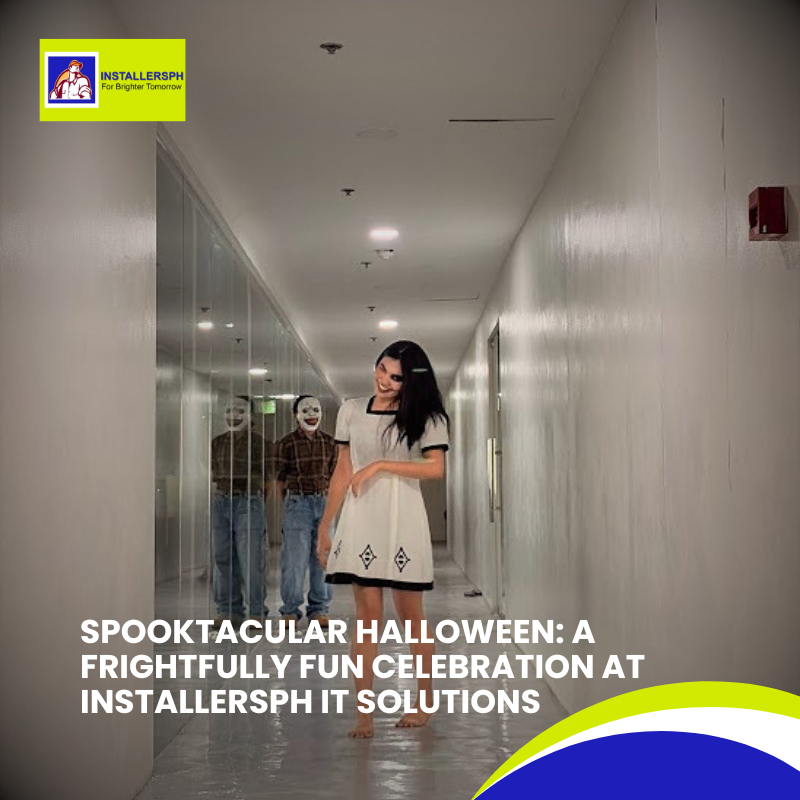Spooktacular Halloween: a frightfully fun celebration at InstallersPH IT Solutions.