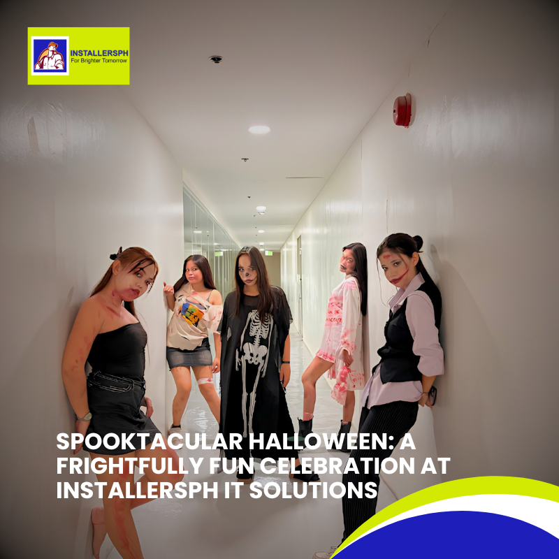 Spooktacular Halloween: a frightfully fun celebration at InstallersPH IT Solutions.