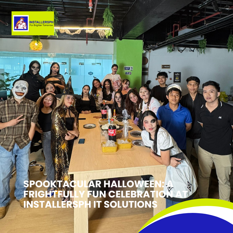 Spooktacular Halloween: a frightfully fun celebration at InstallersPH IT Solutions.