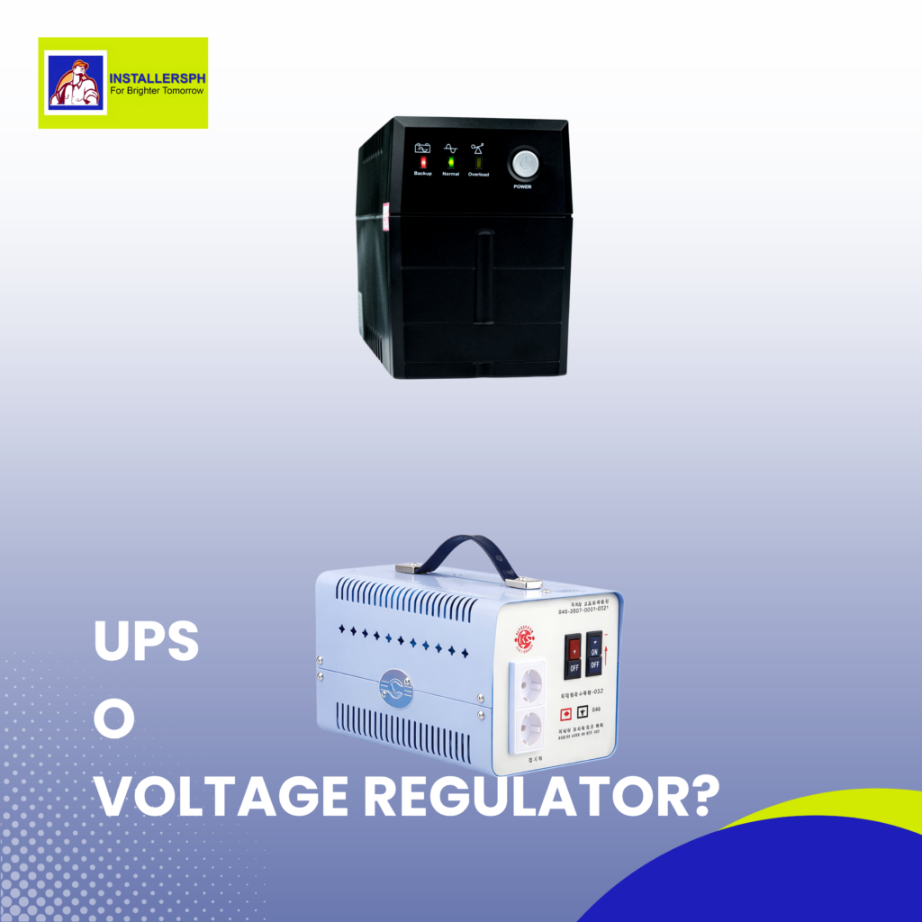 UPS O VOLTAGE REGULATOR.