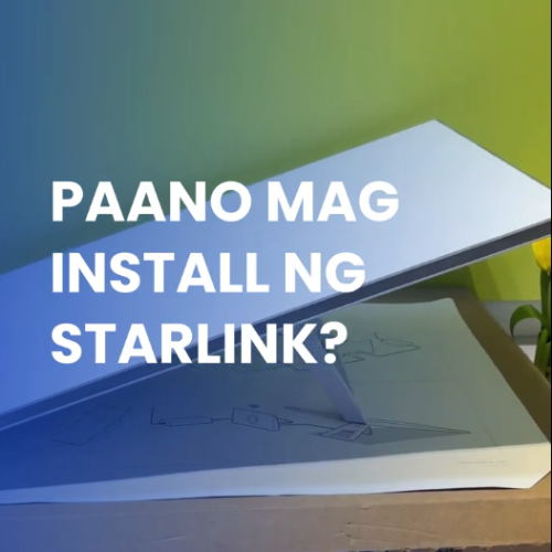 Paano Mag-Install ng Starlink?.